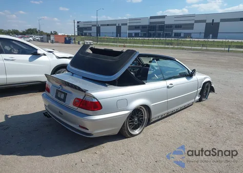 2001 BMW 325Ci из США, поврежденный, VIN WBABS33491JY41889